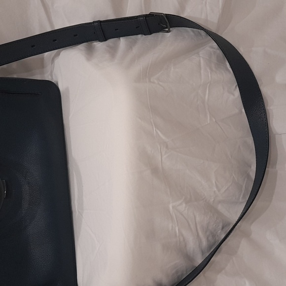 Bally shoulder laptop bag. Blue. Purchased for over $2000, open to offers. - Picture 4 of 7